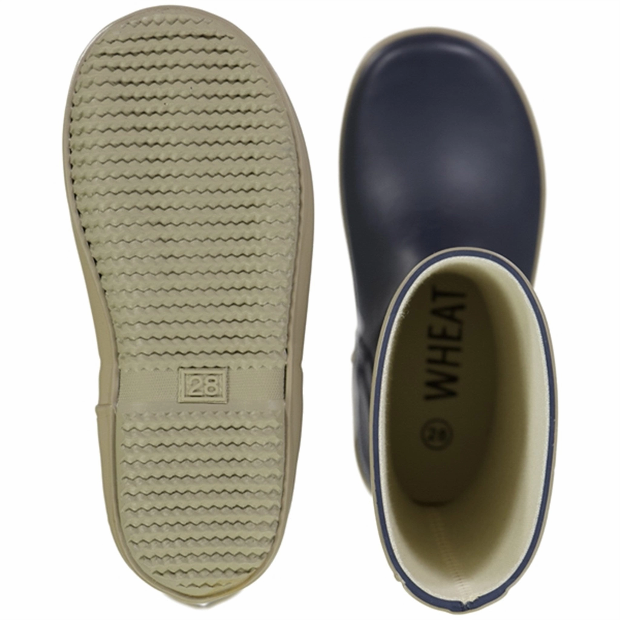 Wheat Rubber Boots Alpha Ink Mountain Climbing Seamless Comfort All Day Worker