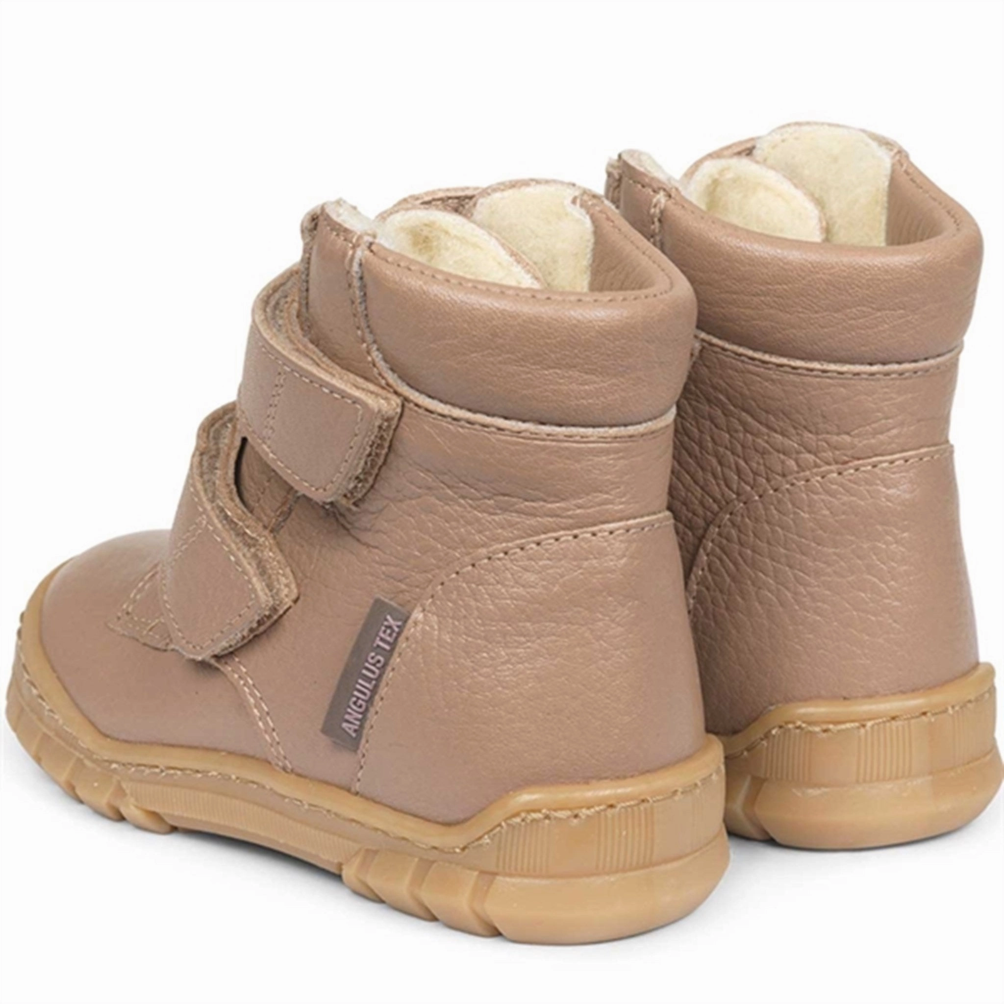 Angulus Beginner TEX Boots w. Velcro Dusty Makeup 2025-401-2550 High-performance