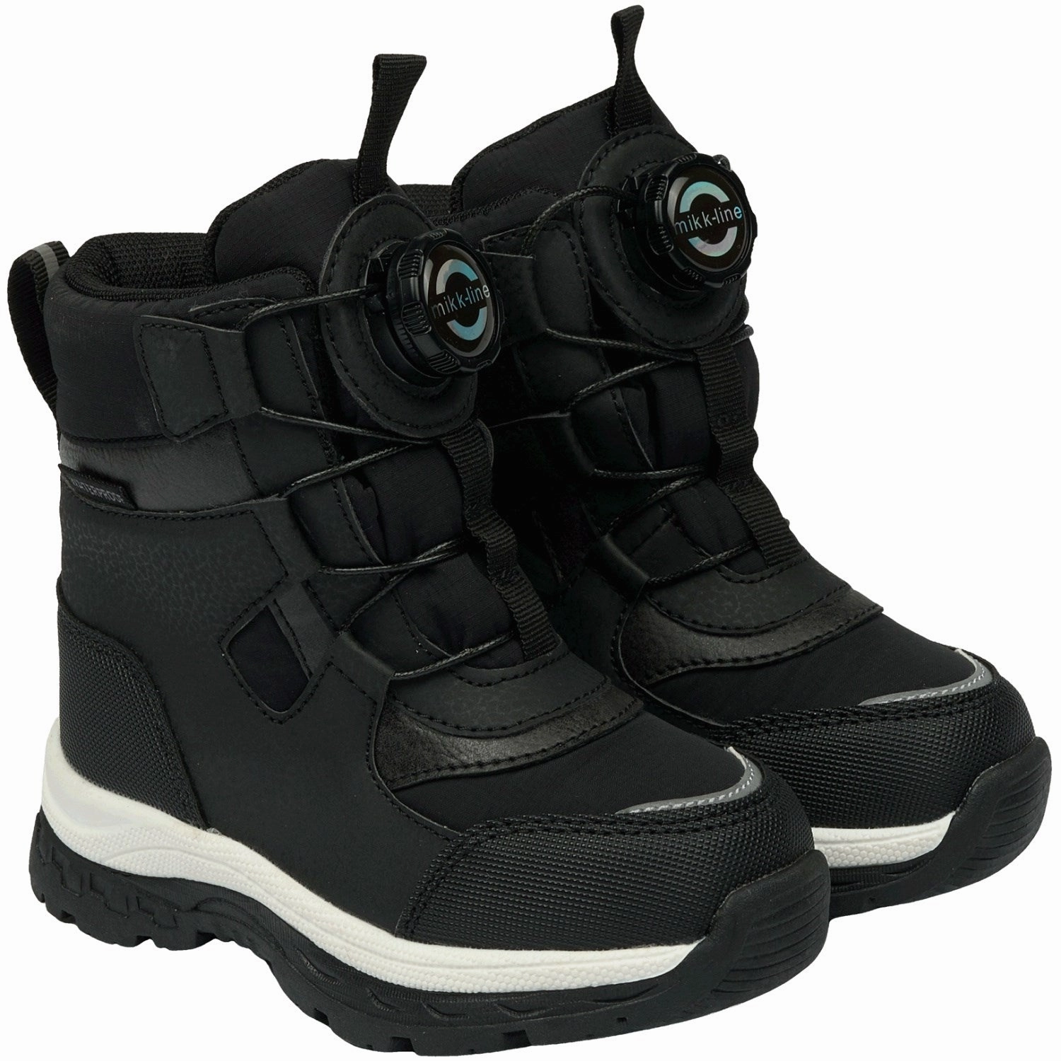 Mikk-Line Black Winter Boot Tex Spin Hard Ground