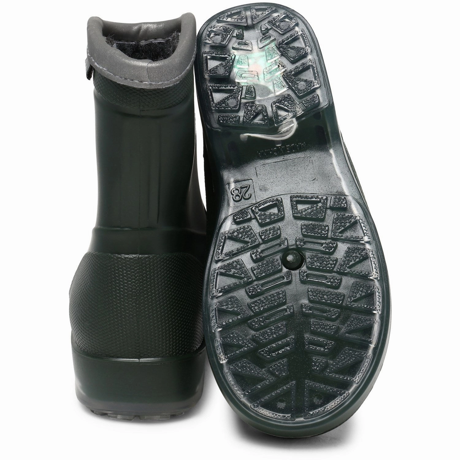 Mikk-Line Duffel Bag Short Winter Wellies - Light Heat Lock