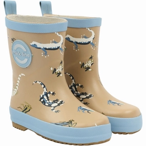 Reinforced toe Flexible TPU Shank Mikk-Line Faded Denim Magic Wellies