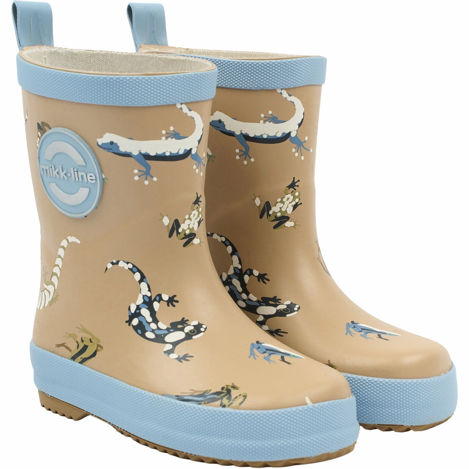 Reinforced toe Flexible TPU Shank Mikk-Line Faded Denim Magic Wellies