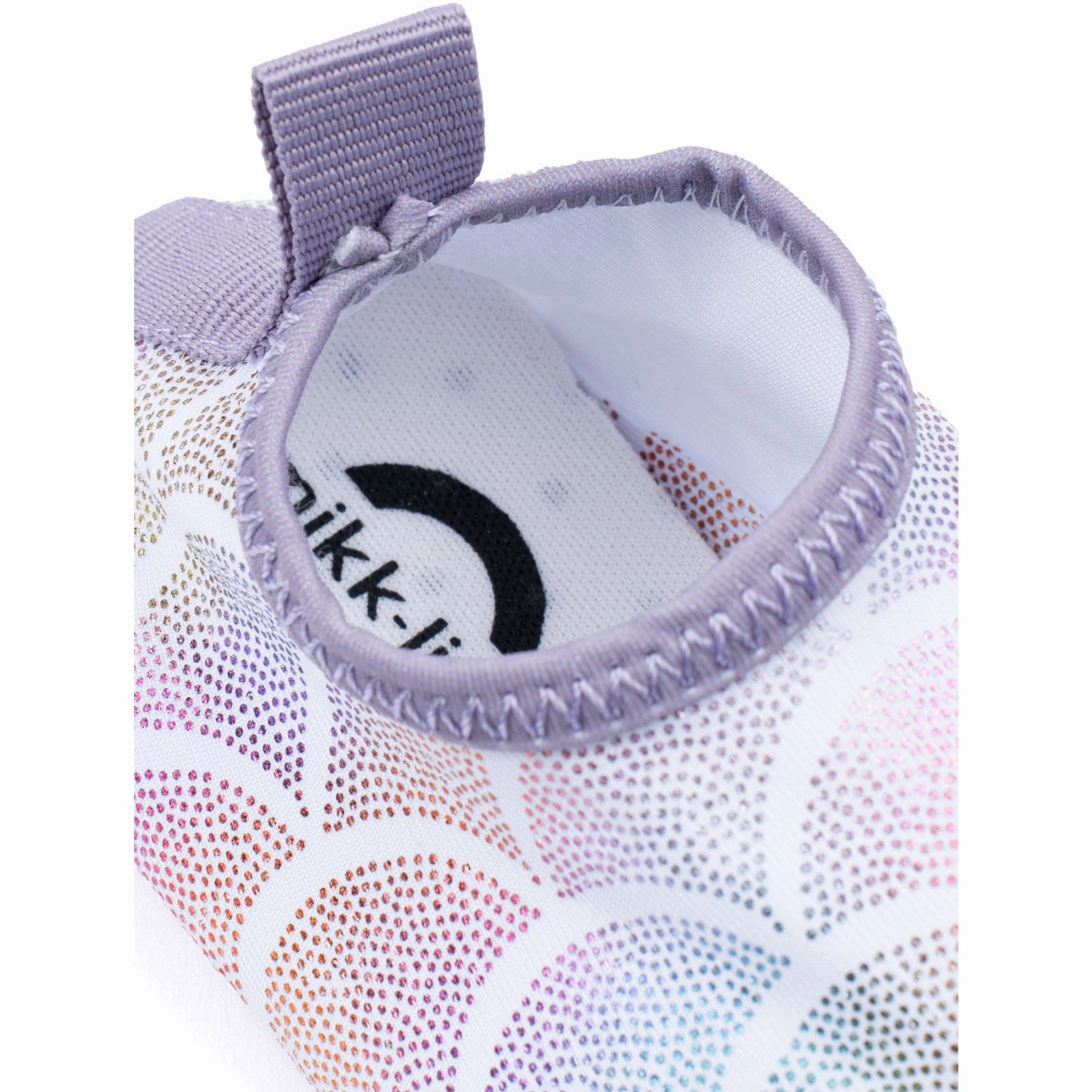 Garden Step Mikk-Line Lavender Aura AOP Swimshoe