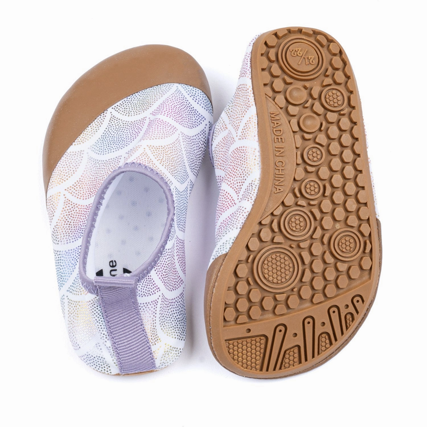Mikk-Line Lavender Aura AOP Swimshoe Tree Lane