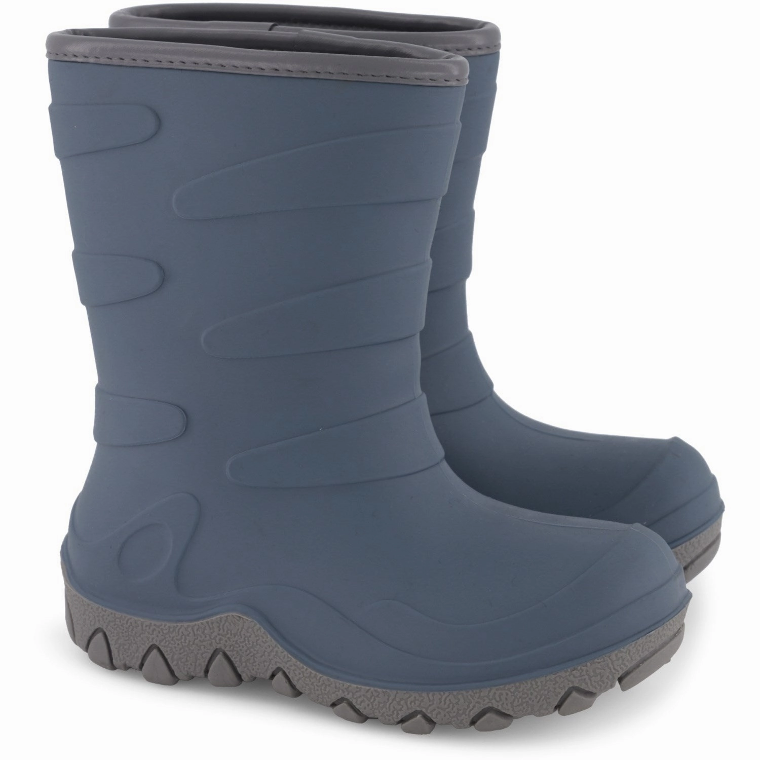Mikk-Line Orion Blue Thermal Boots Padded Collar Structure