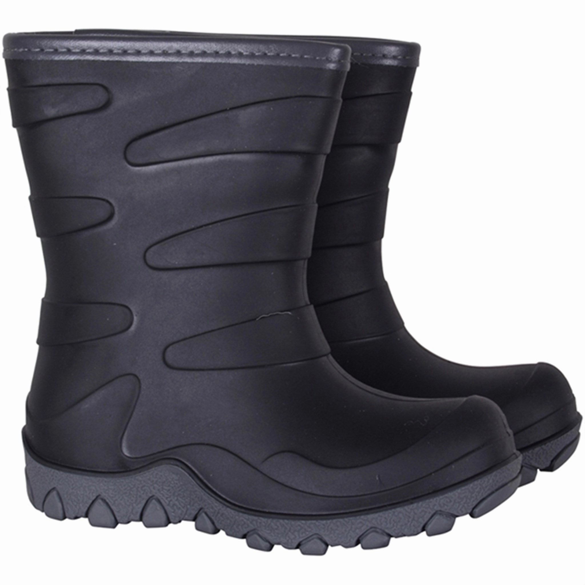 Reliable Performance Feather Light River Crossing Mikk-Line Thermo Winter Boots Black