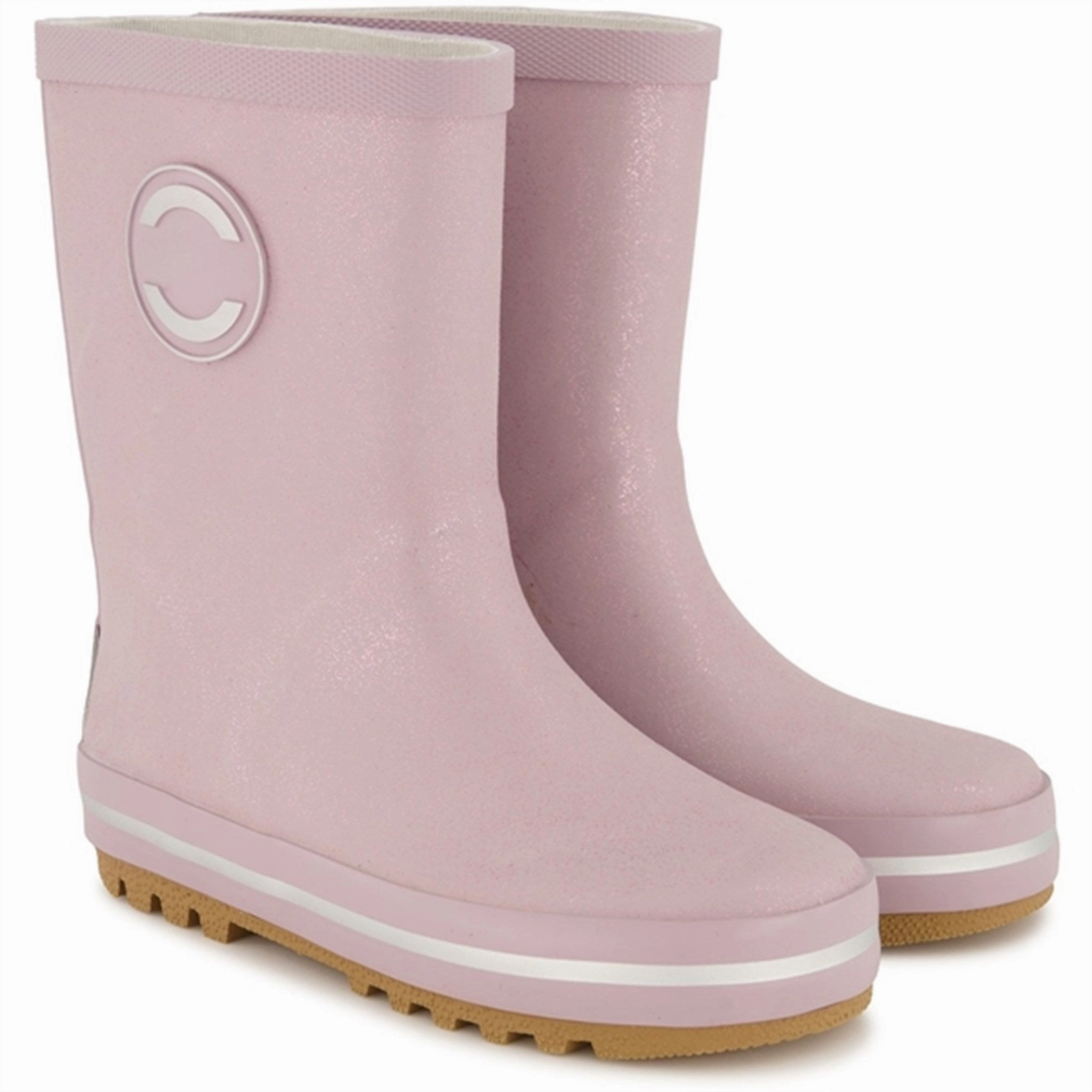 Hard Wear Cushioned Step Snowy Path Mikk-Line Wellies Glitter Nirvana