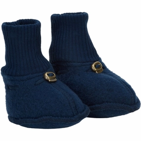 Mikk-Line Wool Footies Blue Nights Chill Travel Footwear Chill Shoes