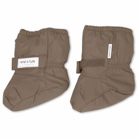 Mini A ture Morel grey Winn Fleece Coating Futter Sea Glow