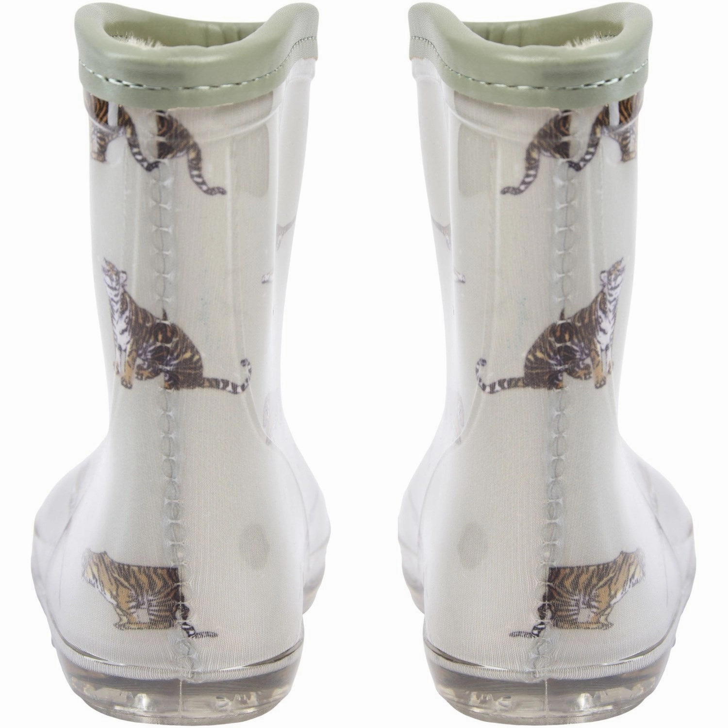 Sofie Schnoor Light Green Rubber Boot Cold Proof Lightweight Design