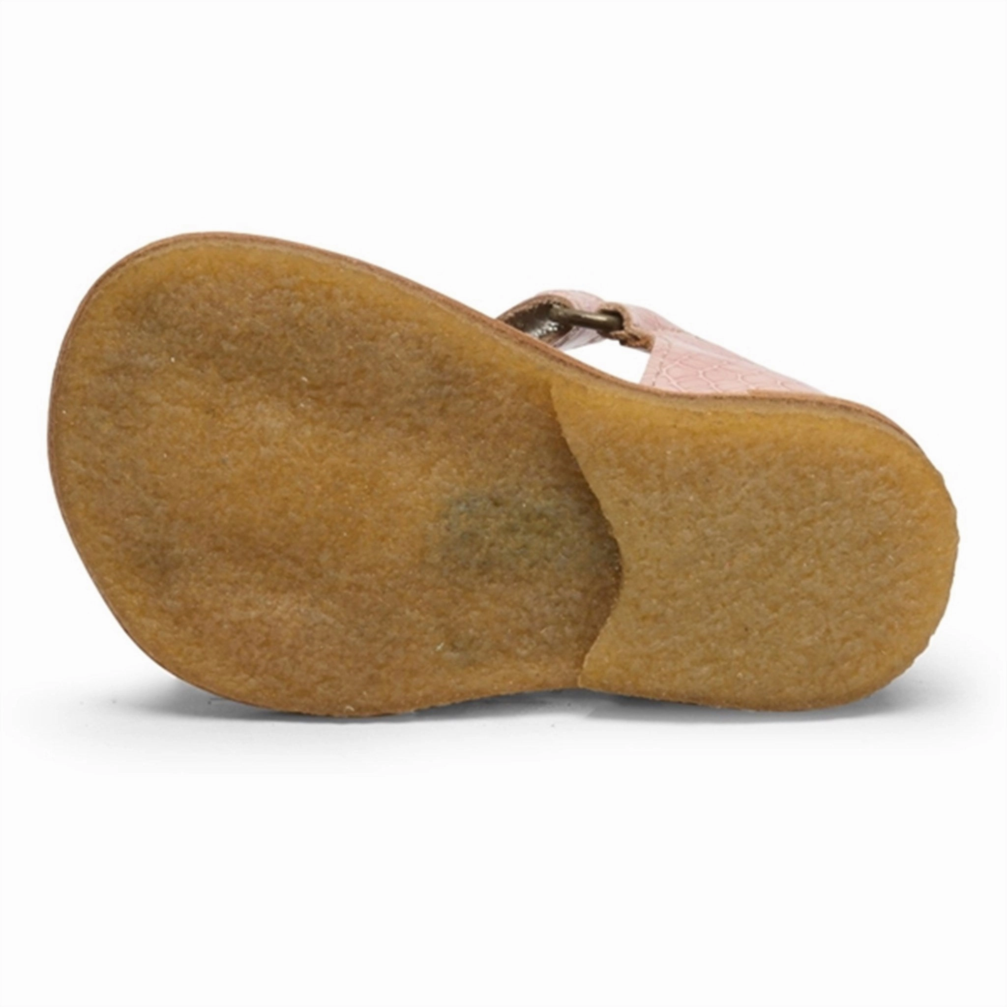 Bisgaard Ami Sandal Rose Croco All Season Weatherproof Coating