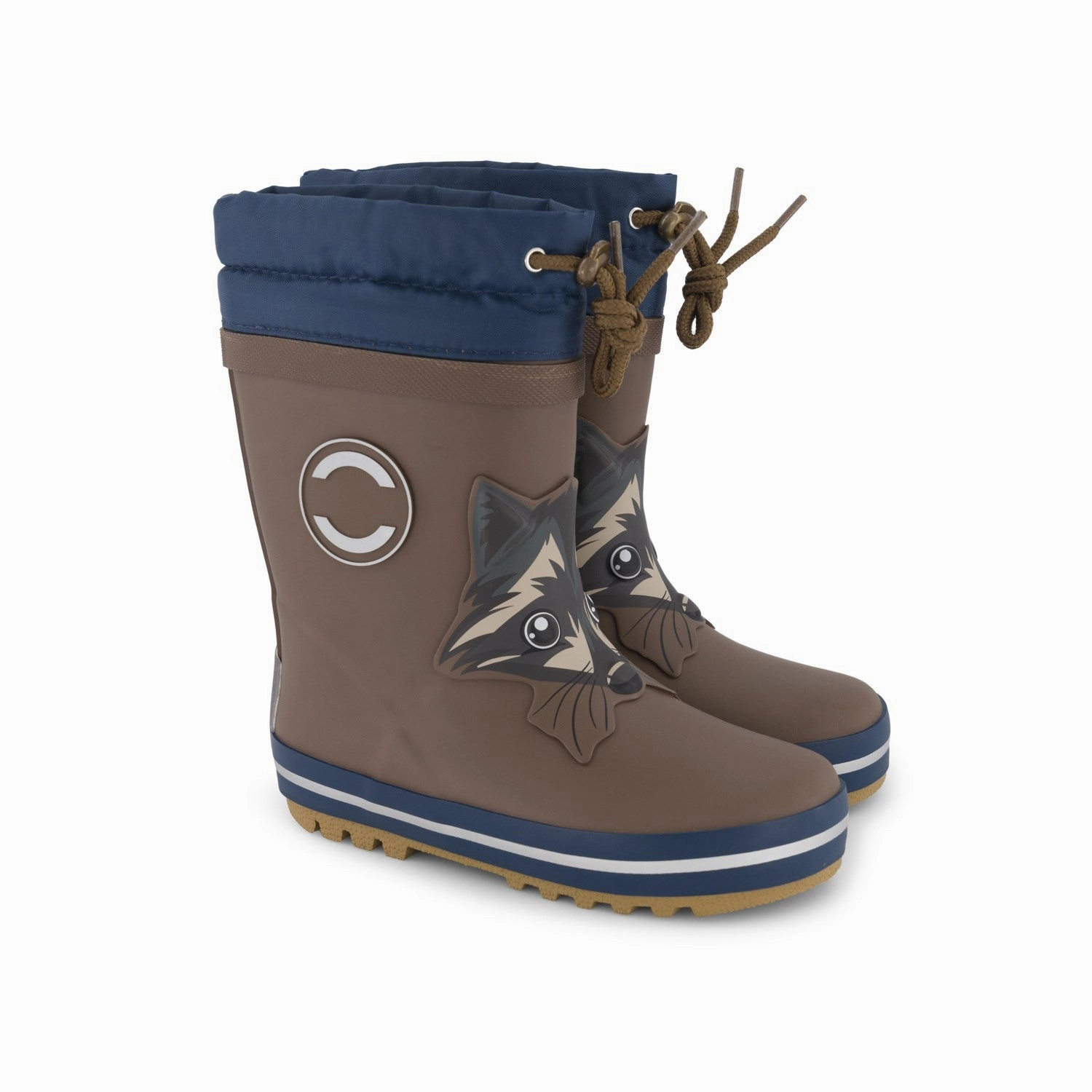 Mikk-Line Chocolate Chip Winter Wellies 3D Padded Interior Outdoor Trek Performance Wear