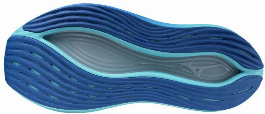 yellow shoes Mizuno Neo Vista Mens Running Shoes - Blue