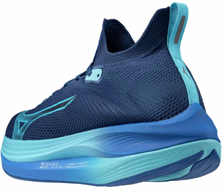 Multi Compound Outsole Mizuno Neo Vista Mens Running Shoes - Blue
