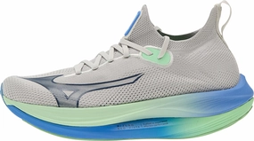 Mizuno Neo Vista Mens Running Shoes - Grey all - terrain - use shoes for long - distance