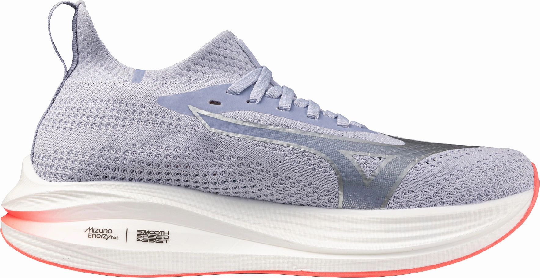 Tensile Web Structure Moisture Absorbing Mizuno Neo Zen Womens Running Shoes - Blue