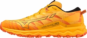Mizuno Wave Daichi GORE-TEX Mens Trail Running Shoes - Orange Proprietary Cushion Compound water - proof