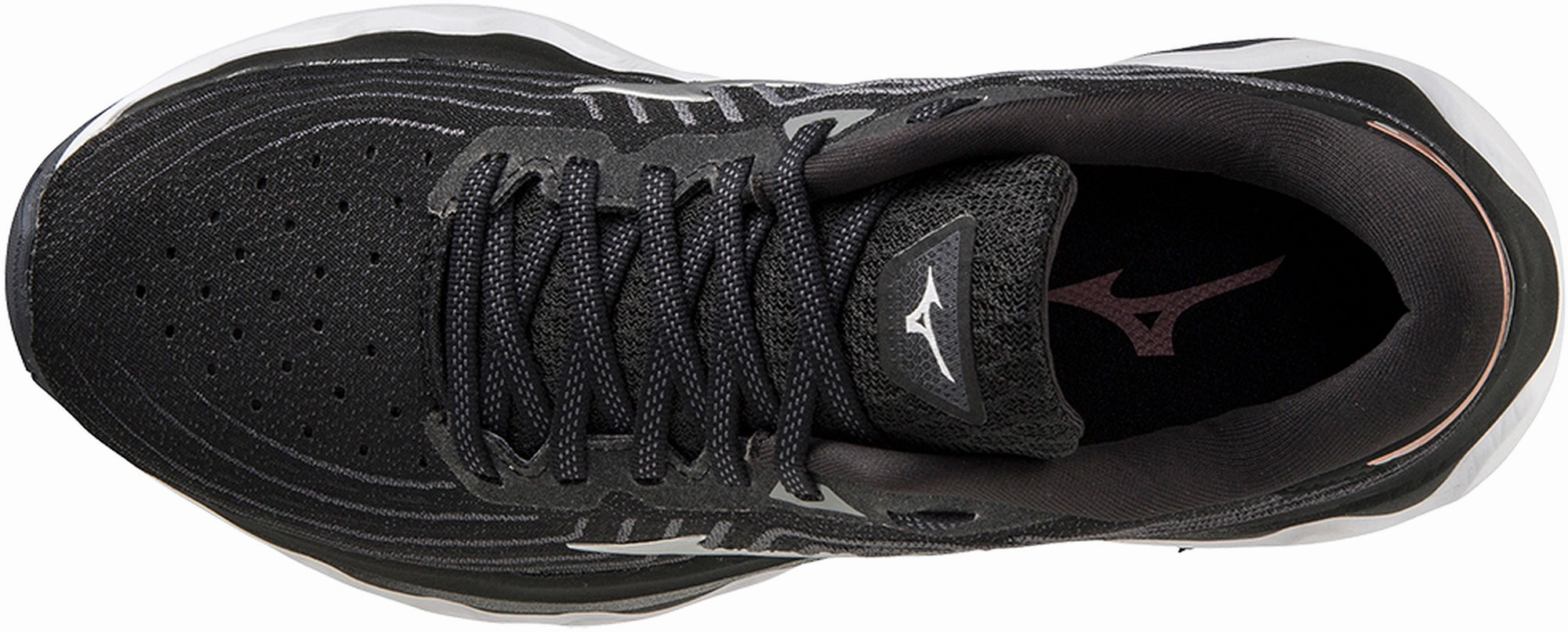 Mizuno Wave Horizon 6 Womens Running Shoes - Black long - distance runners