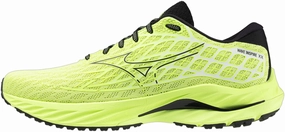 Mizuno Wave Inspire 20 Mens Running Shoes - Green Honeycomb Structure beginner runner's shoe pick
