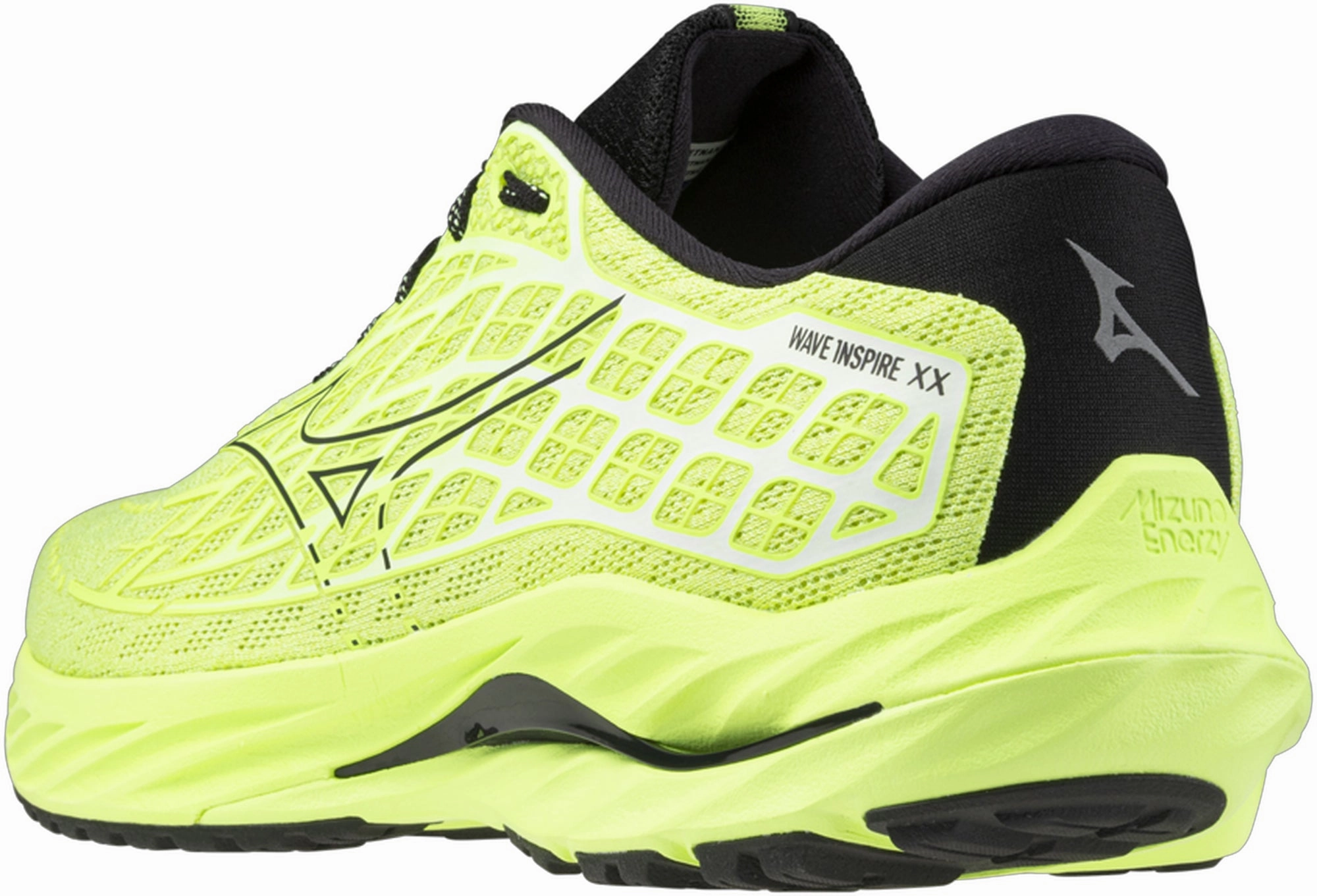 Mizuno Wave Inspire 20 Mens Running Shoes - Green long - distance run