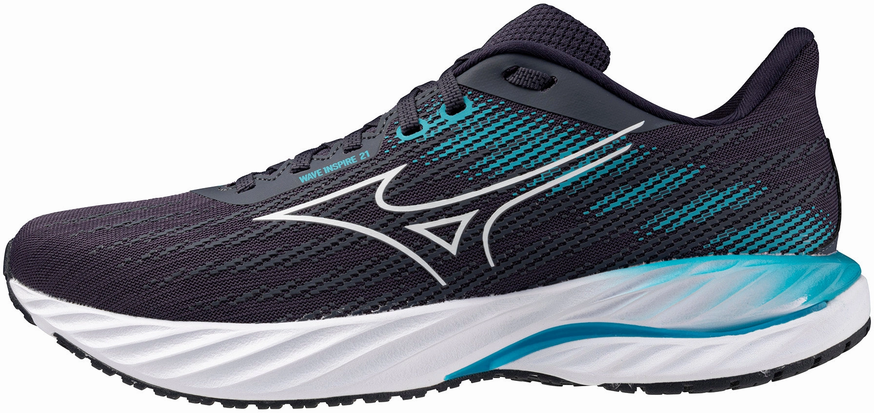 exclusivity - brand shoes Mizuno Wave Inspire 21 Mens Running Shoes - Grey