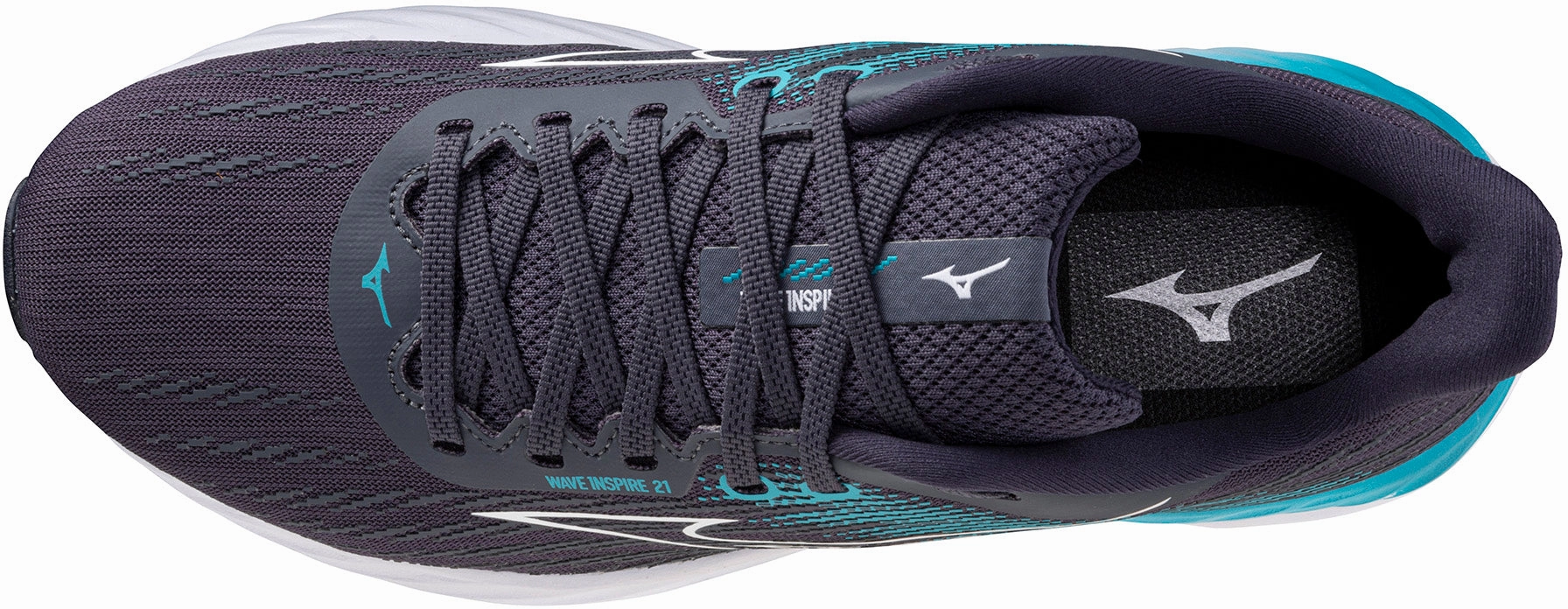 Mizuno Wave Inspire 21 Mens Running Shoes - Grey amateur - use shoes