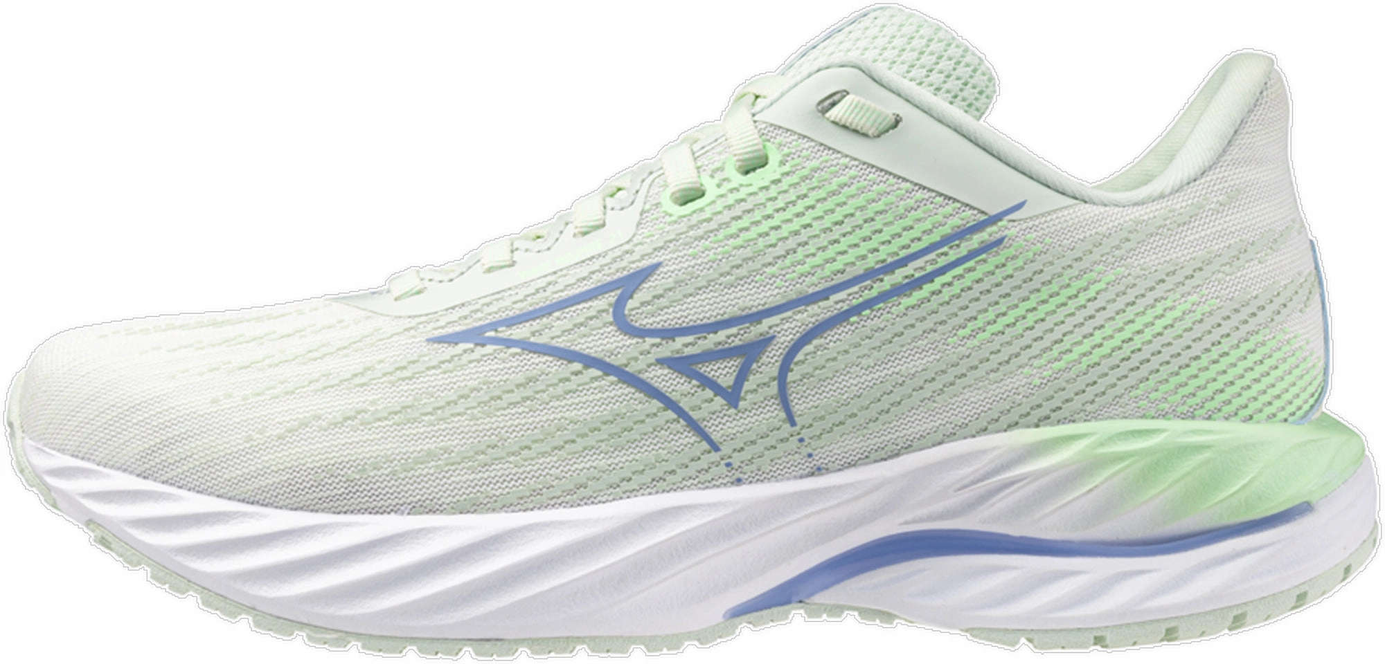 Mizuno Wave Inspire 21 Womens Running Shoes - Green endurance - focused shoes occasional use shoes