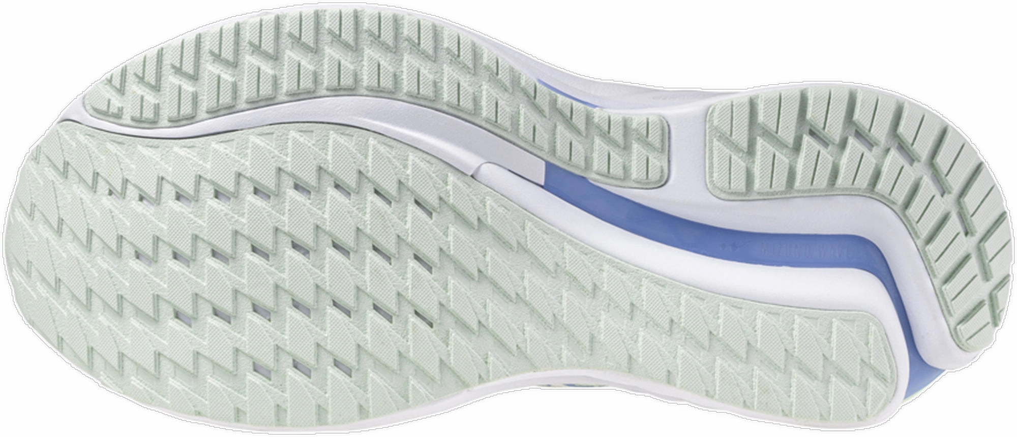 running in a nature reserve shoes College - running Mizuno Wave Inspire 21 Womens Running Shoes - Green