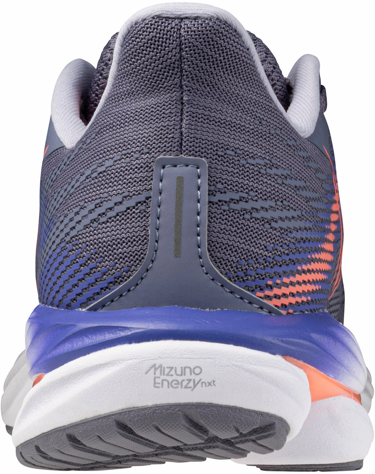 Friction Reduced Interior Decoupled Heel Zone Mizuno Wave Inspire 21 Womens Running Shoes - Grey