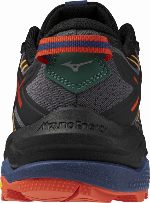 removable footbed shoes Mizuno Wave Mujin 10 Mens Trail Running Shoes - Black