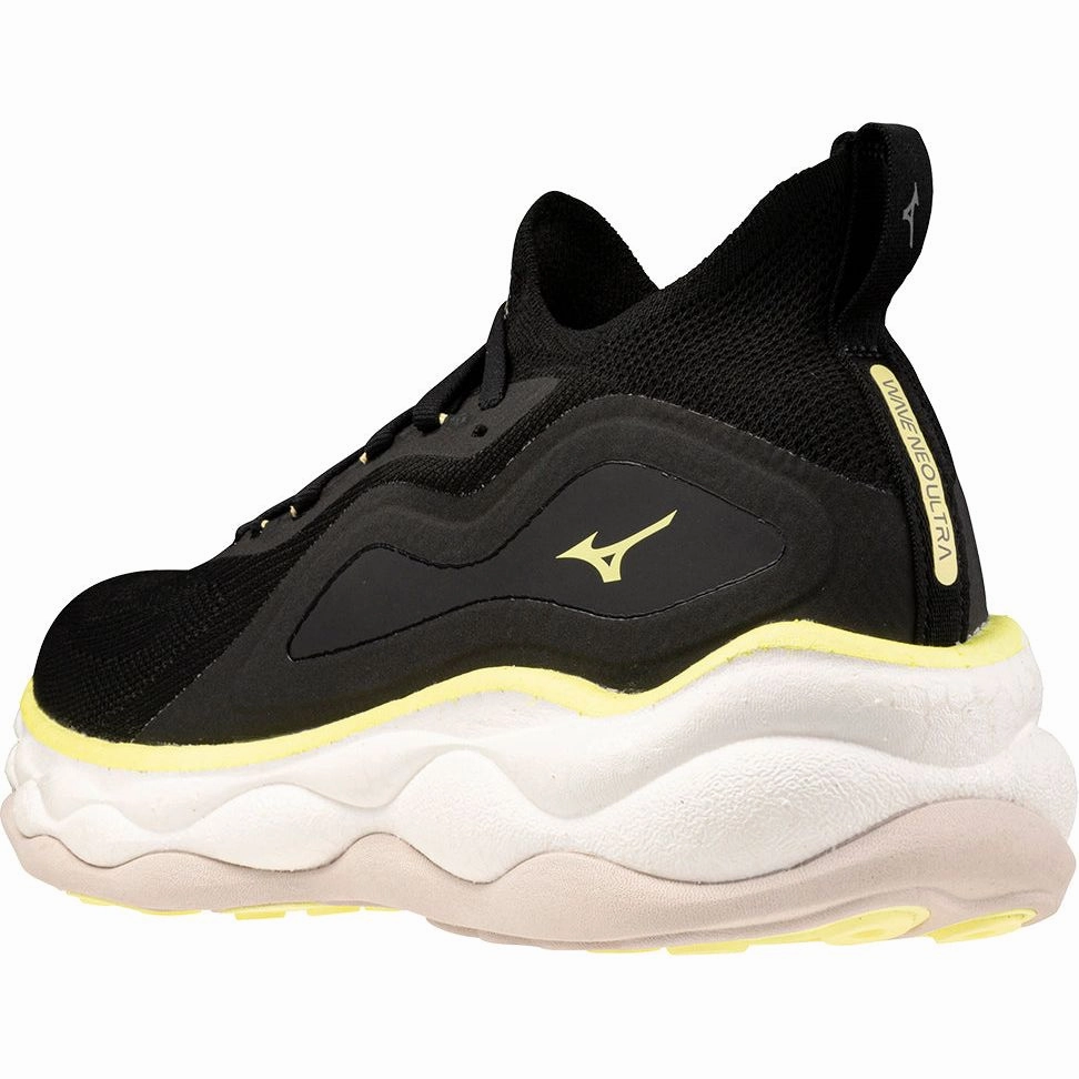 Ergonomic shoe design Mizuno Wave Neo Ultra Mens Running Shoes - Black