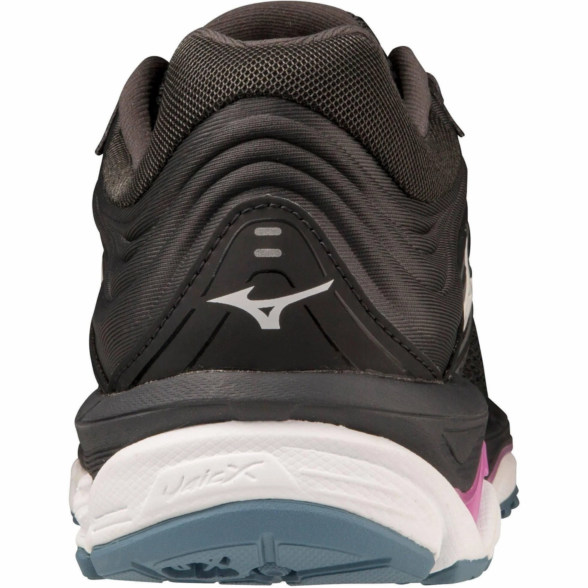 Mizuno Wave Paradox 5 Womens Running Shoes - Black Adaptive Heel Cup