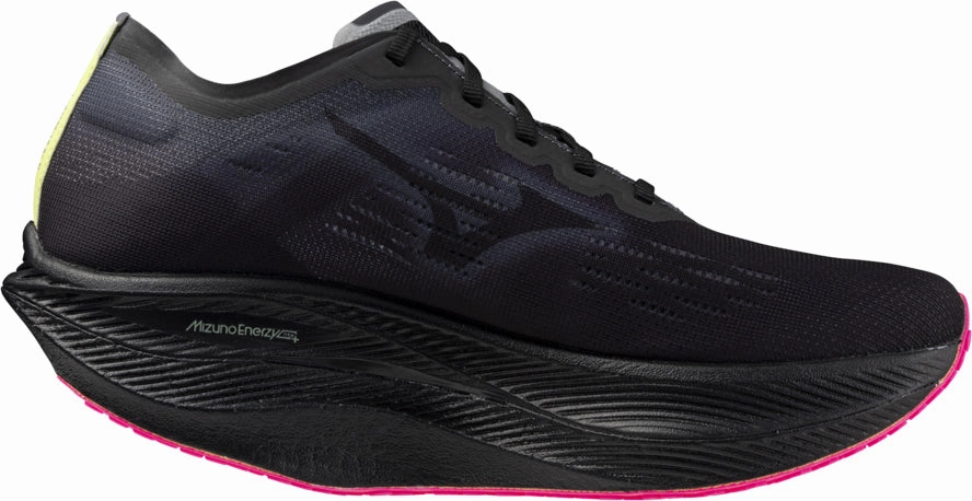 Mizuno Wave Rebellion Pro 2 Running Shoes - Black Comfort Cuffs