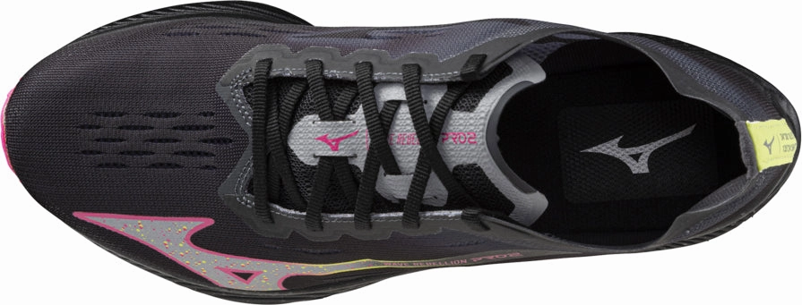 Mizuno Wave Rebellion Pro 2 Running Shoes - Black running in a volcanic area shoes