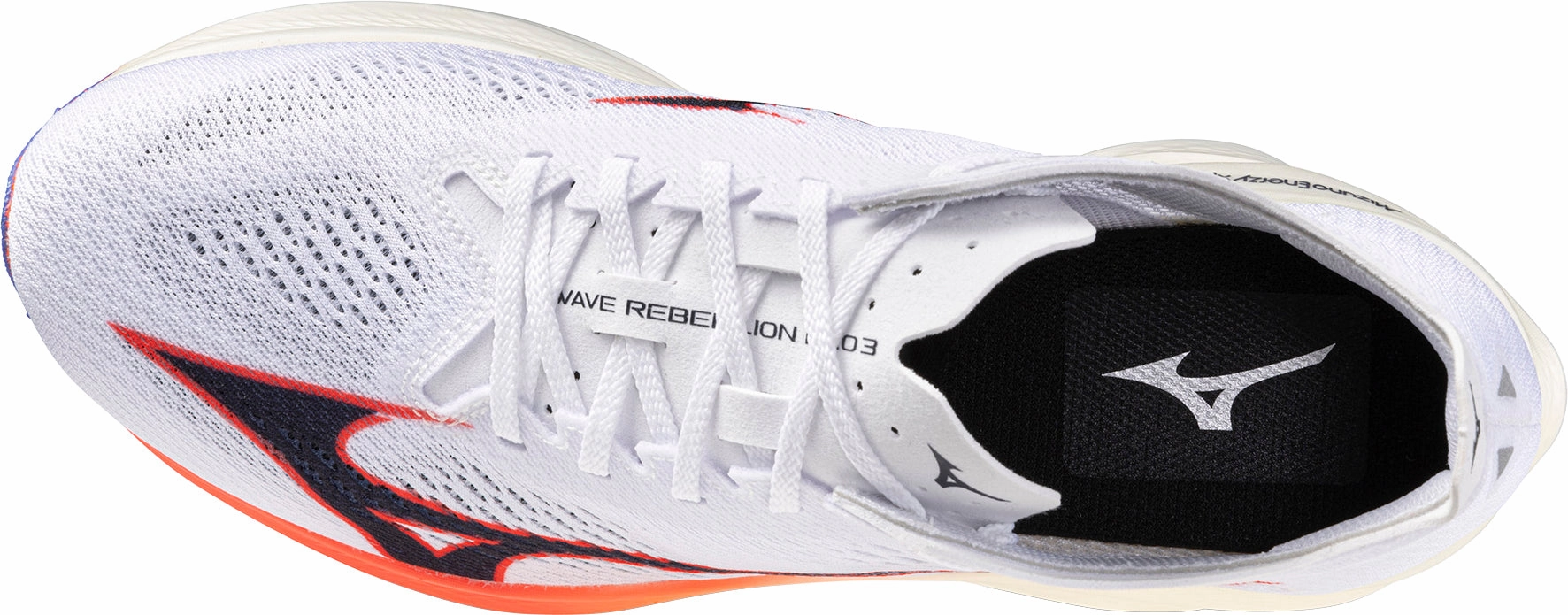 sporty - style shoes Mizuno Wave Rebellion Pro 3 Running Shoes - White