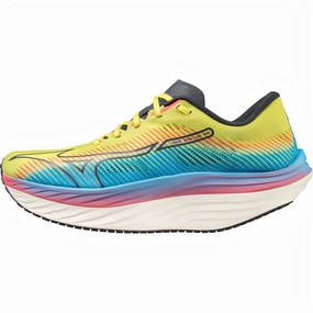 Mizuno Wave Rebellion Pro Mens Running Shoes - Yellow elderly shoes