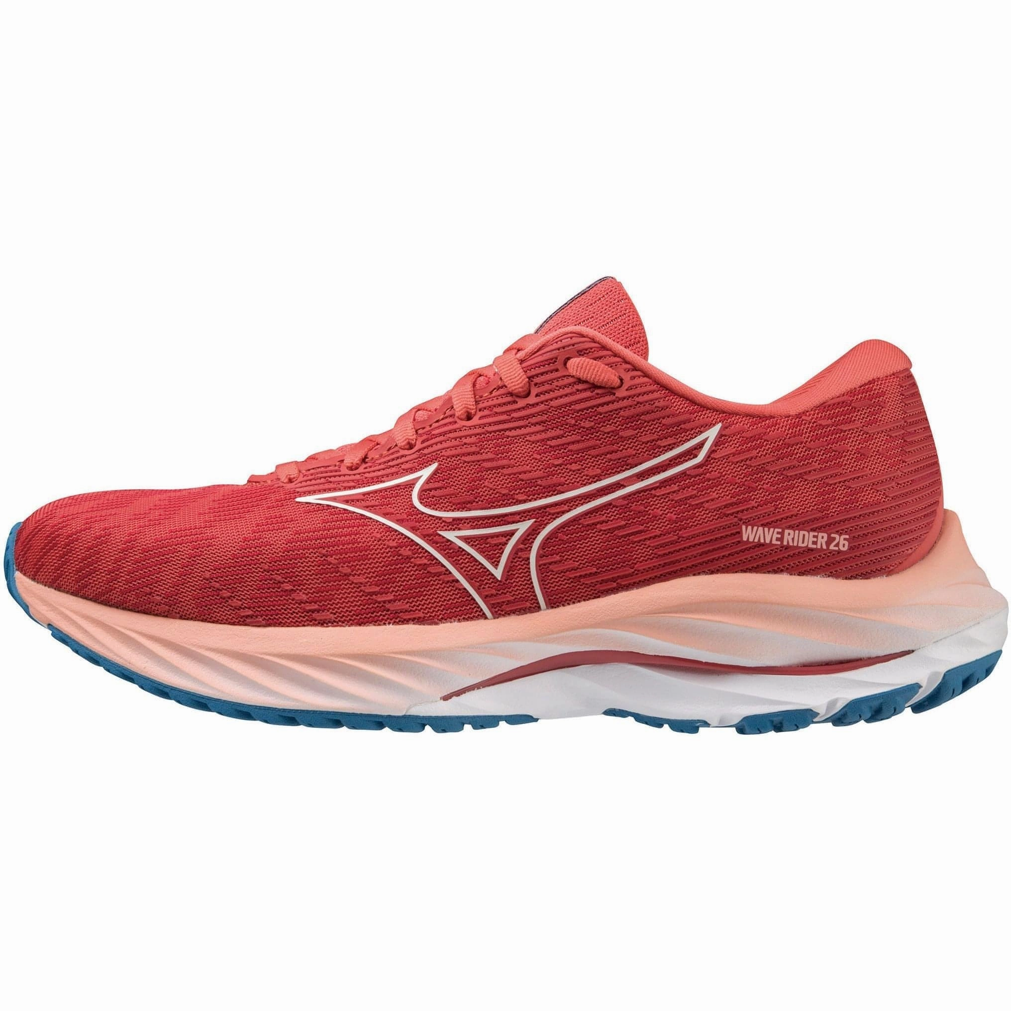 pronation - control Road - race Mizuno Wave Rider 26 Womens Running Shoes - Pink