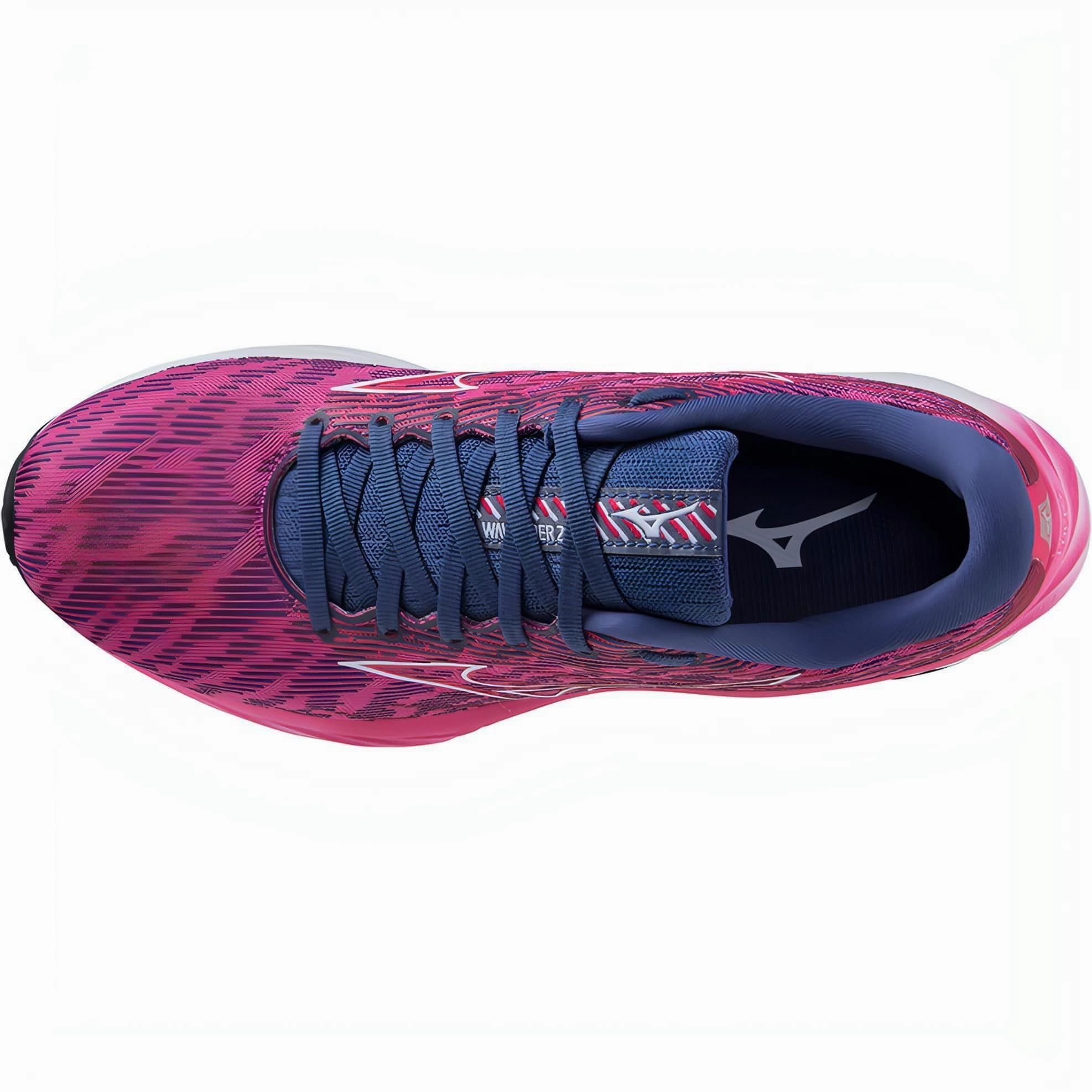 Mizuno Wave Rider 26 Womens Running Shoes - Pink windproof - feature shoes