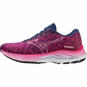 Daily Mizuno Wave Rider 26 Womens Running Shoes - Pink