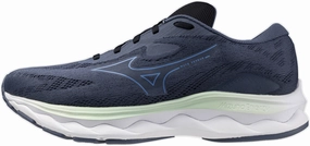 Mizuno Wave Serene Mens Running Shoes - Blue school teams Marathon Gear