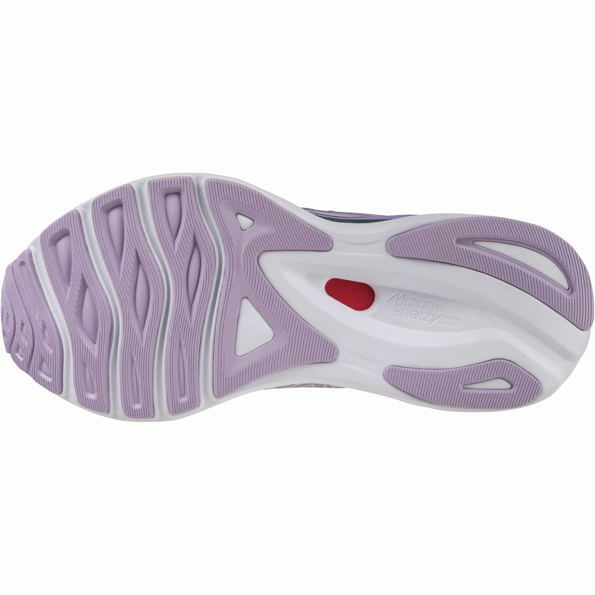 Mizuno Wave Sky 6 Womens Running Shoes - Purple Non Slip Heel Grip Neutral Color