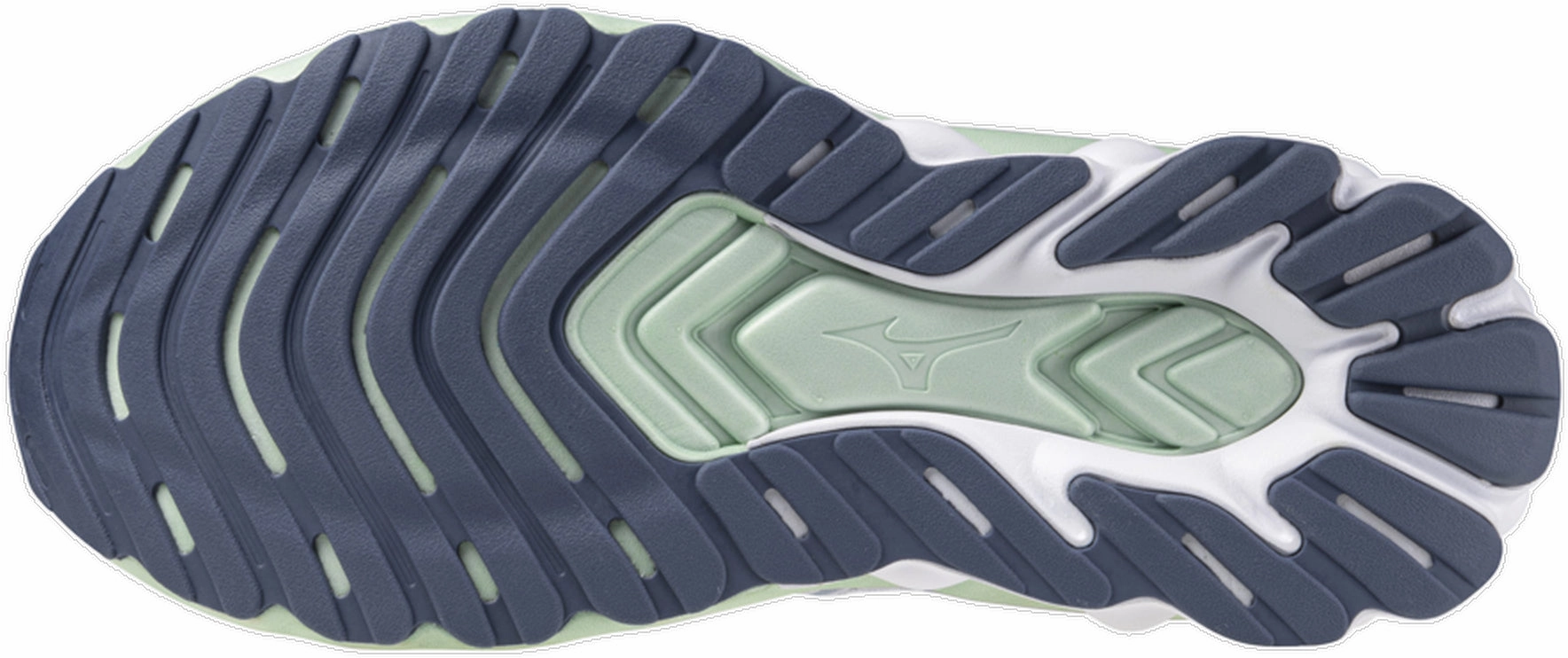 Seamless Technology functional - design shoes Mizuno Wave Skyrise 6 Womens Running Shoes - Grey