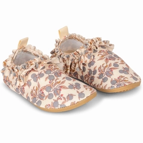 Minimalist Footwear Versatile Design Konges Sl?jd Orangery Blue Manuca Frill Swim Shoes