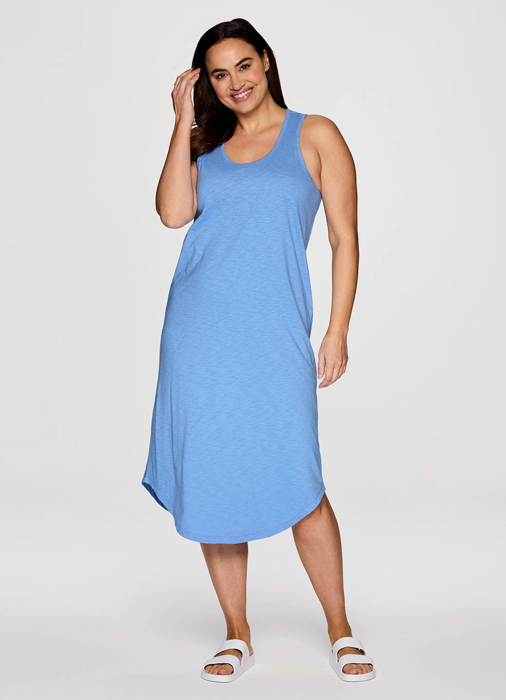 Artistic Shape Trendy Vibe Plus Weekender Midi Tank Dress