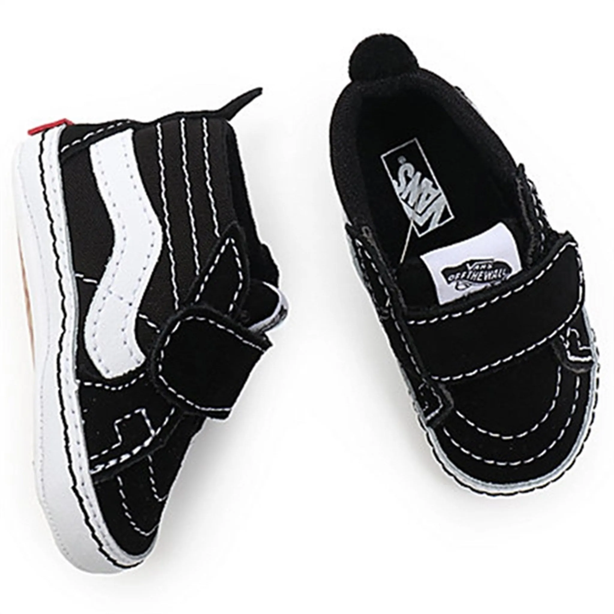 VANS IN SK8-Hi Crib Sneakers Black/True White Sporty Look