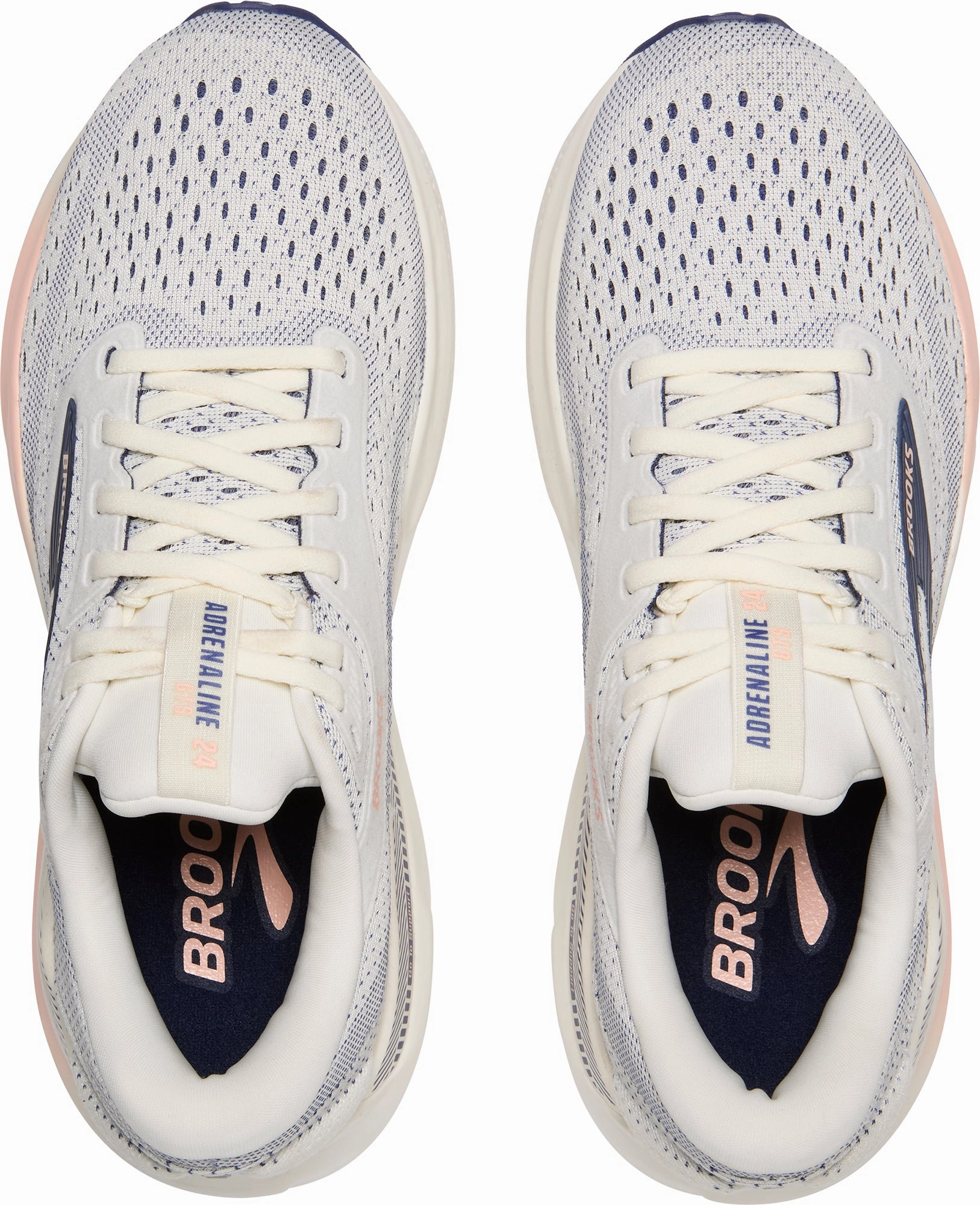 Brooks Adrenaline GTS 24 WIDE FIT Womens Running Shoes - Grey shock - dispersion