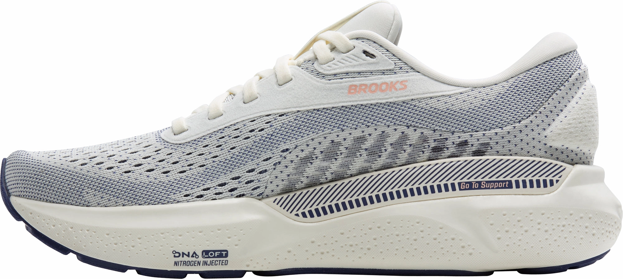 mid - top footwear Brooks Adrenaline GTS 24 WIDE FIT Womens Running Shoes - Grey