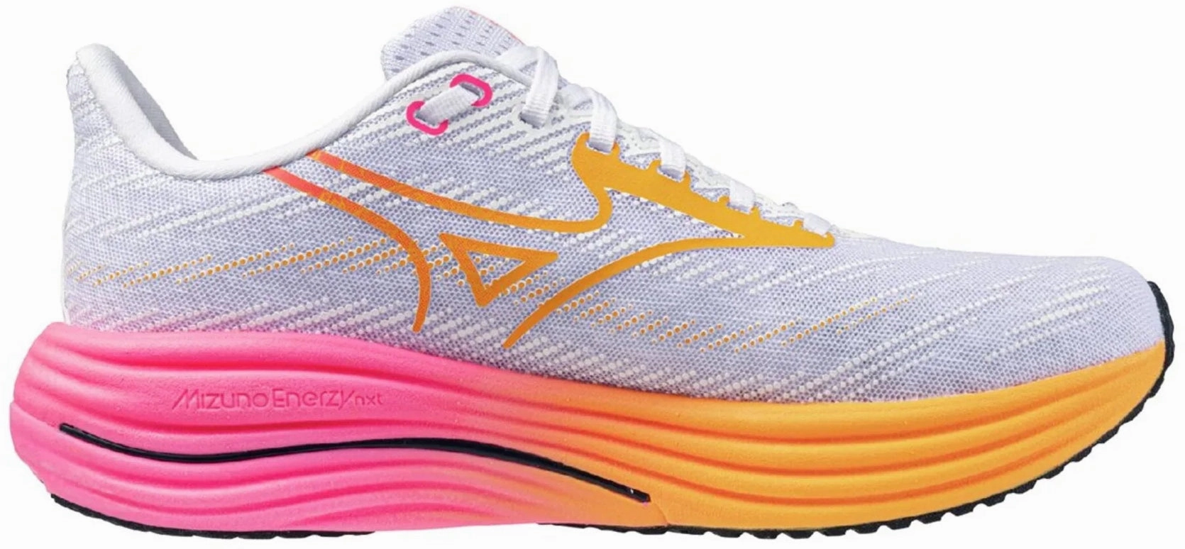Mizuno Wave Rider 29 Running Shoes - White Hot weather run