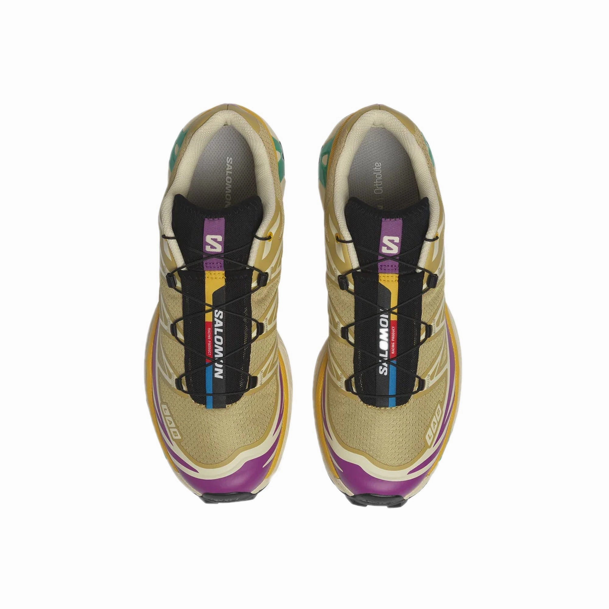 leather insole shoes running in a 5K shoes Salomon Mens XT-6 Shoes