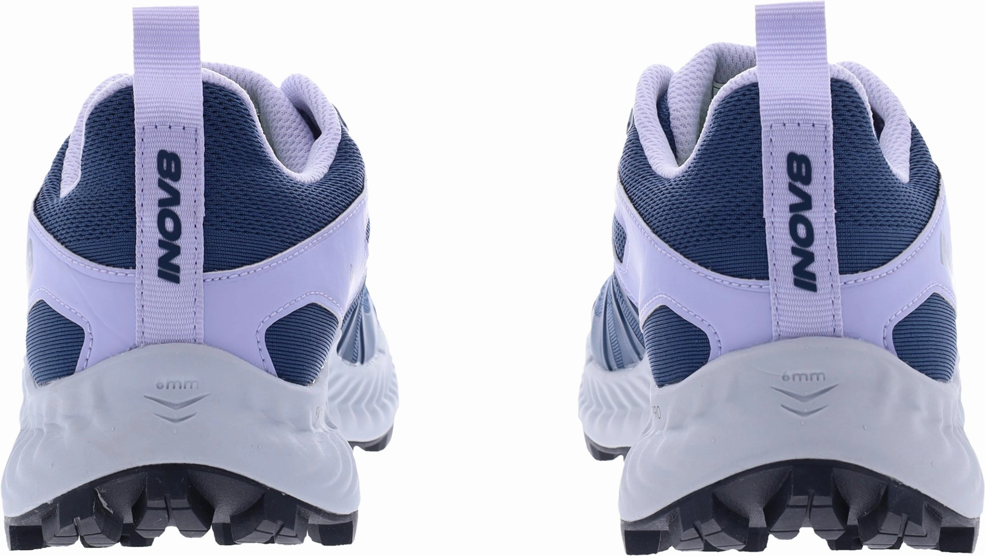 Printed patterns sports running gear Inov8 TrailTalon WIDE FIT Womens Trail Running Shoes - Blue